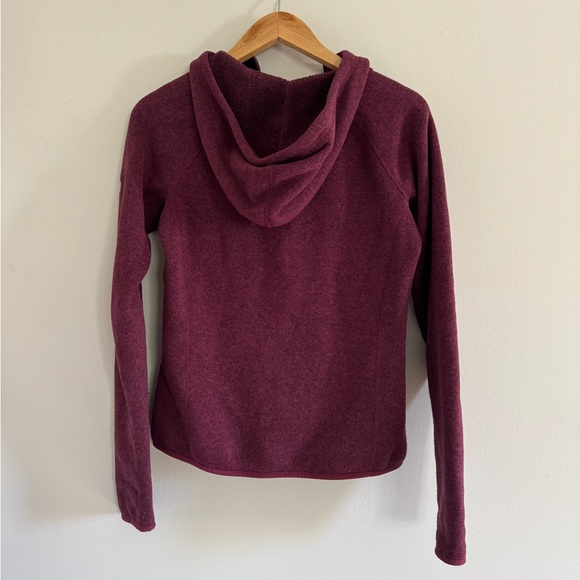 North Face Burgundy Hoodie - Picture 2 of 3